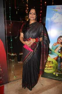 Tanvi Azmi at premiere of 'Miley Naa Miley Hum' at Cinemax