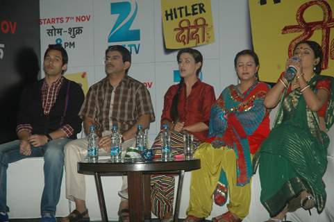 Cast at the Zee TV launches Hitler Didi at Westin