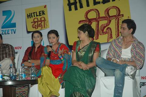Cast at the Zee TV launches Hitler Didi at Westin