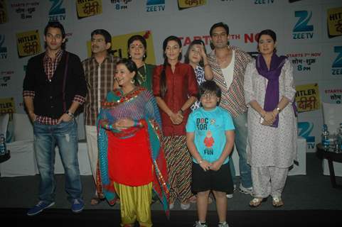 Cast and Crew at the Zee TV launches Hitler Didi at Westin