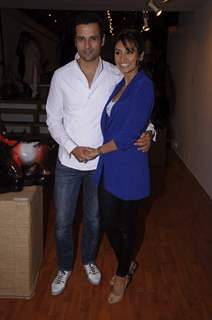 Rohit Roy and Purbi Joshi at Le Sutra art event at Bansdra