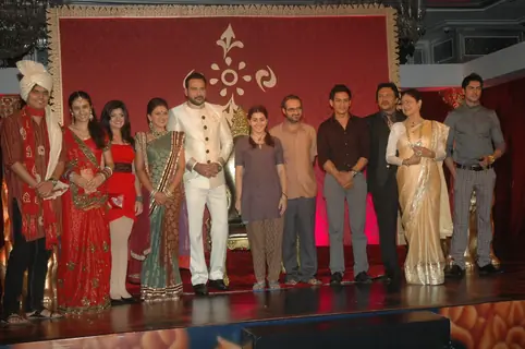 Cast and Crew at launch of new show on Sony 'Dekha Ek Khwaab' at Taj Hotel