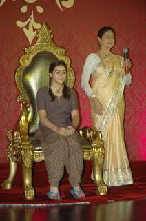 Aroona Irani with Priyal launches her new show on Sony 'Dekha Ek Khwaab' at Taj Hotel