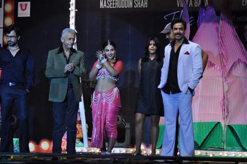 Vidya Balan, Tusshar, Emraan and Naseeruddin Shah at Audio Release Of 'The Dirty Picture'