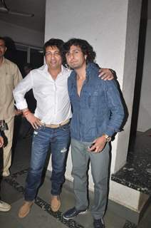 Sonu Nigam and Shekhar Suman at Mriya art & Entertainment International band with music concert at S