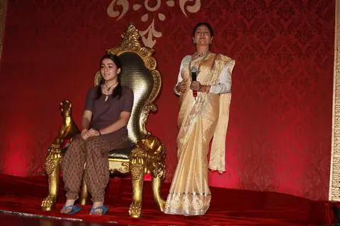 Aroona Irani with Priyal Gor at launch of new show on Sony 'Dekha Ek Khwaab' at Taj Hotel