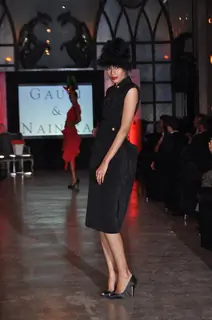 Models walk the ramp for Feme Fashions hosted by Suzanne Roshan