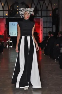 Models walk the ramp for Feme Fashions hosted by Suzanne Roshan
