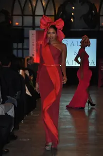 Models walk the ramp for Feme Fashions hosted by Suzanne Roshan