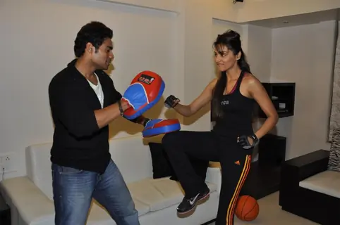 Purbi Joshi's power yoga workout