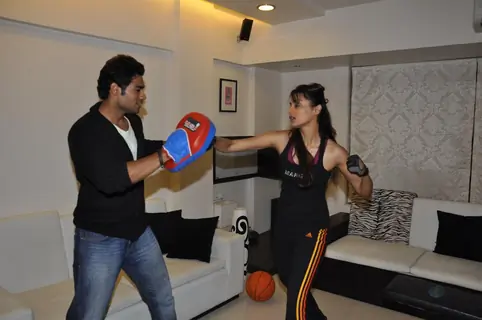 Purbi Joshi's power yoga workout