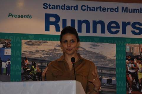 Gul Panag at Mumbai Marathon second Runner's meet