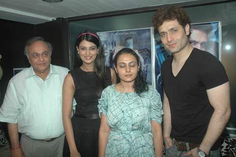 Shiney Ahuja with Sayali Bhagat promotes his film 'Ghost' in Andheri