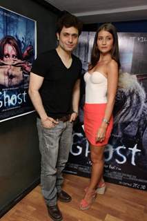 Shiney Ahuja promotes his film 'Ghost' in Andheri