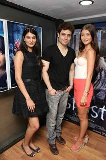 Shiney Ahuja with Sayali Bhagat promotes his film 'Ghost' in Andheri