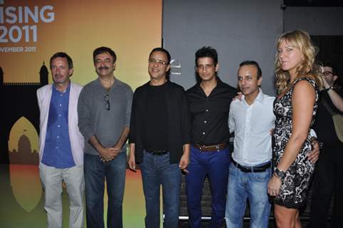 Sharman Joshi, Vidhu Vinod Chopra and Rajkumar Hirani grace the Mumbai London Advertising Forum 2011