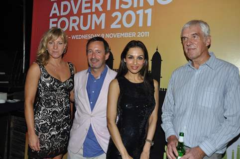 Malaika Arora Khan grace the Mumbai London Advertising Forum 2011 at Vie Lounge