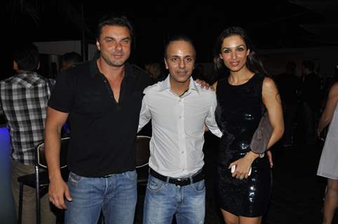 Malaika Arora Khan and Sohail Khan grace the Mumbai London Advertising Forum 2011 at Vie Lounge