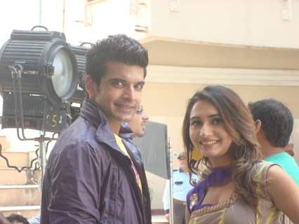 Karan Kundra with costar