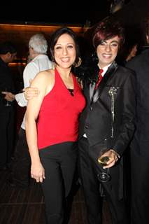 Kishori Shahane grace Rohit Verma's birthday bash with fashion show 'Hare' at Novotel