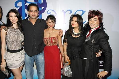 Rahul Mahajan, Dimpy Ganguly, Claudia Ciesla, Poonam Dhillon grace Rohit Verma's birthday bash