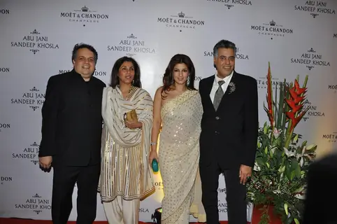 Dimple Kapadia, Twinkle Jatin Khanna grace Abu Jani and Sandeep Khosla's 25th year bash at Hyatt