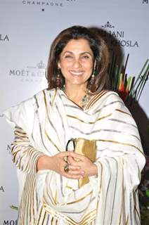 Dimple Kapadia grace Abu Jani and Sandeep Khosla's 25th year bash at the Grand Hyatt, Mumbai