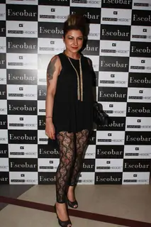 Hard Kaur at Ganesh Hegde's birthday bash at Escobar