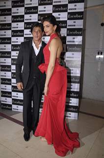Shah Rukh Khan and Deepika Padukone at Ganesh Hegde's birthday bash at Escobar