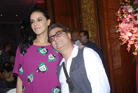 Neha Dhupia and Vinay Pathak at 'Pappu Can't Dance Saala' music launch at Sea Princess