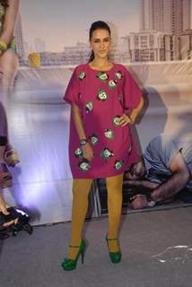 Neha Dhupia at 'Pappu Can't Dance Saala' music launch at Sea Princess