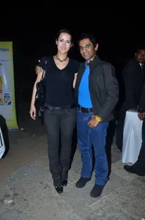 Tulip Joshi judge Gold Gym Fit N Fab at Sea Princess