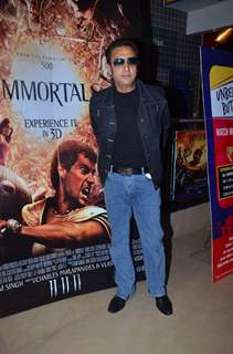 Gulshan Grover at Immortals film premiere at PVR