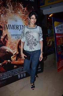 Gul Panag at Immortals film premiere at PVR