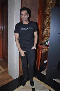 Manoj Bajpai at 'Pappu Can't Dance Saala' music launch at Sea Princess