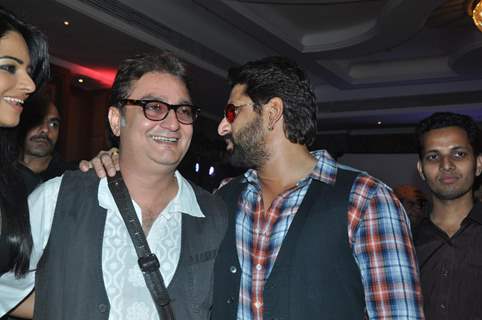 Arshad Warsi and Vinay Pathak at 'Pappu Can't Dance Saala' music launch at Sea Princess