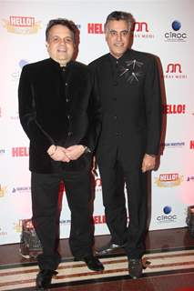 Abu Jani & Sandeep Khosla at Hello! Hall of Fame Awards 2011