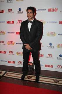 Prateik Babbar at Hello! Hall of Fame Awards 2011