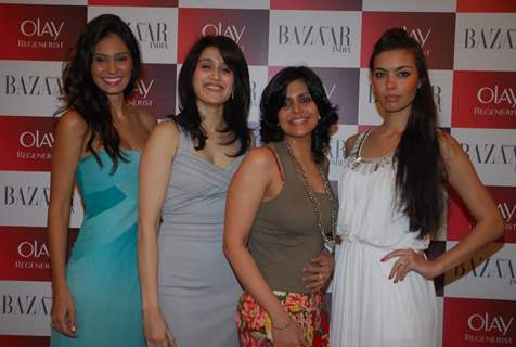 Sagarika Ghatge, Mandira Bedi at Olay launches Olay Regenerist in colaboration with Harpers Bazaar