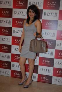 Sagarika Ghatge at Olay launches Olay Regenerist in colaboration with Harpers Bazaar