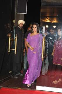 Vidya Balan at 7th Anniversary party of Star News show Saas Bahu Aur Saazish at Hotel Lalit in Mumba