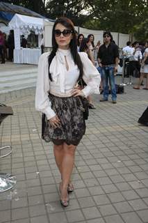 Minissha Lamba graced the first anniversary celebrations of the accessories brand 'Audelade' in Mumb