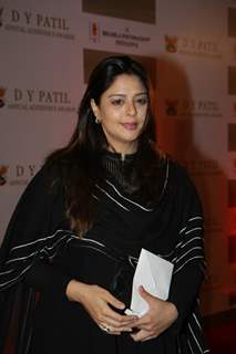 Nagma at DY Patil Annual Achiever's Awards at Hotel Taj Lands End in Bandra, Mumbai