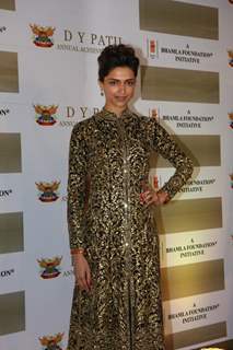 Deepika Padukone at DY Patil Annual Achiever's Awards at Hotel Taj Lands End in Bandra, Mumbai