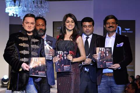 Genelia Dsouza as a show stopper for Park Avenue new collection launch