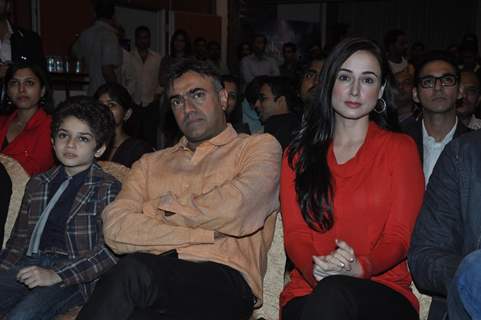 Rajit Kapoor and Linda Arsenio at press meet of 3D movie 'Dam 999' in Mumbai