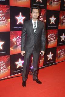 Kaishav Arora at Super Star Awards in Yashraj