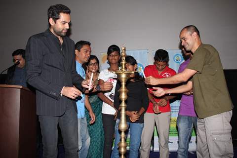 Abhay Deol at PVR Nest event, Lower Parel