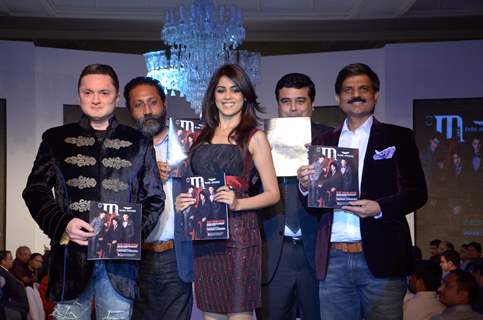 Gautam Singhania, Genelia D'Souza and Shreyas Joshi at Park Avenue fashion show in Mumbai