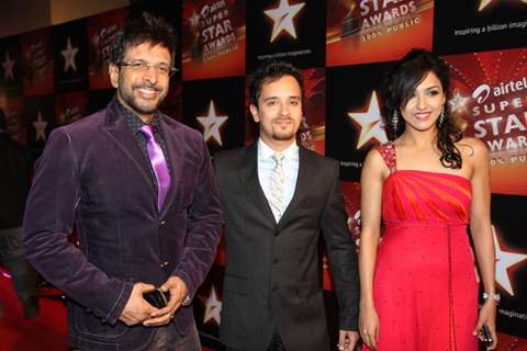 Javed Jaffrey at Super Star Awards in Yashraj